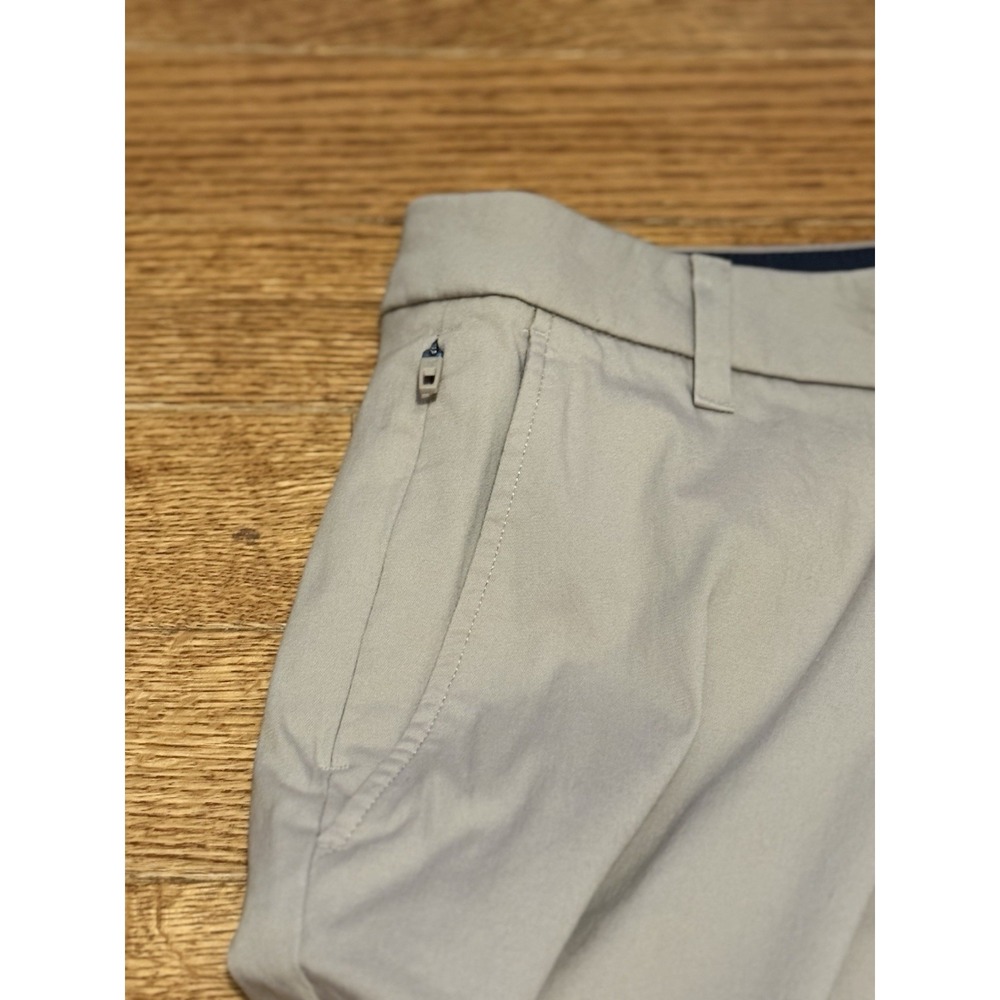 Birddogs Chino Tech Pants Men 34x32 Khaki Flex Slim Fit Performance Golf Casual - Picture 5 of 10